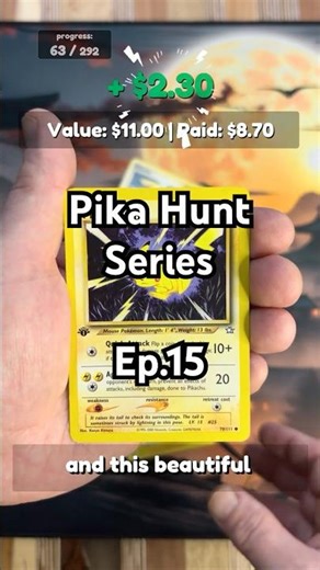 Pikachu Hunt: 20-YEAR-OLD 1st Edition Pikachu!