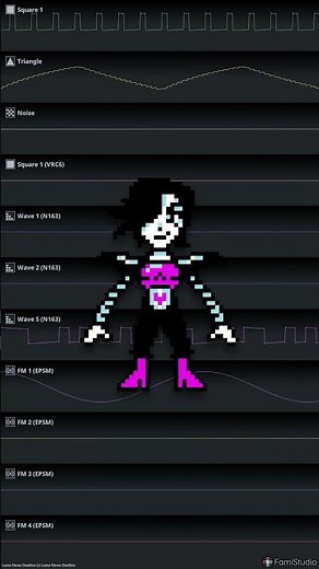 Undertale - Death by Glamour Remix [8bit]