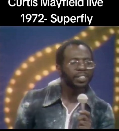 Curtis Mayfield: Superfly Live Performance 1972
