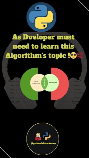 pythonfullstackcamp on Instagram: "Unlock your potential as a software engineer by mastering these 30 essential algorithms! From sorting to graph traversal, dive into the building blocks of efficient coding. Perfect for beginners and pros alike software engineering algorithms important algorithms for developers top algorithms to learn essential computer science algorithms algorithms every programmer should know data structures and algorithms coding interview algorithms must-know algorithms for e