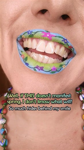 Using spring makeup to summon spring! 🌱🌸