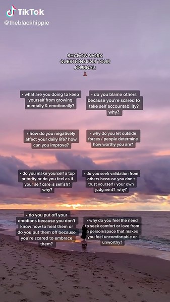 did these myself & made me cry a bit. 🥲 #fyp #shadowwork #theblackhippie #spiritualblackgirl #blackspiritualtiktok #selflovejourney #spiritualjourney