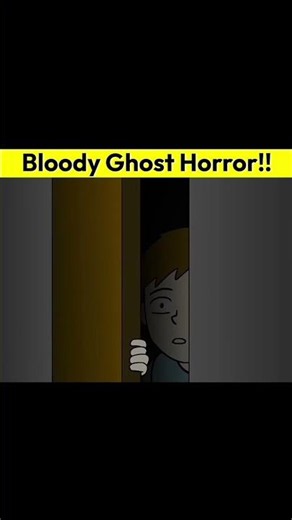 Bloody Shadow | True Horror Animated Story in Hindi #horrorstory #shorts