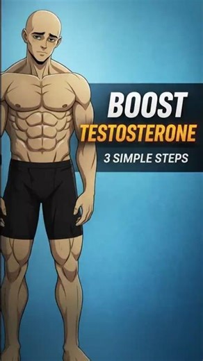 How To Boost Testosterone Naturally (3 steps)