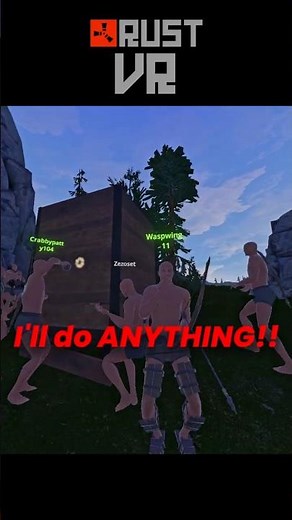 MASSIVE RAID in RUST VR!! #strayed #rust #vr #quest2