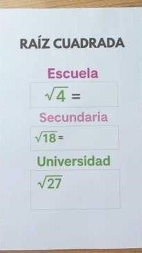 3 Ways to Solve Square Roots: From School to University