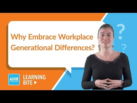 Why Embrace Workplace Generational Differences | AIHR Learning Bite