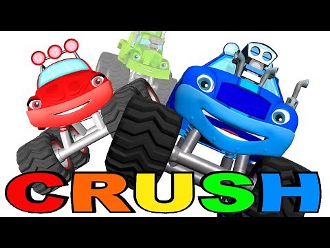 Monster Truck Colors - Learn Colors + More Monster Trucks for Kids
