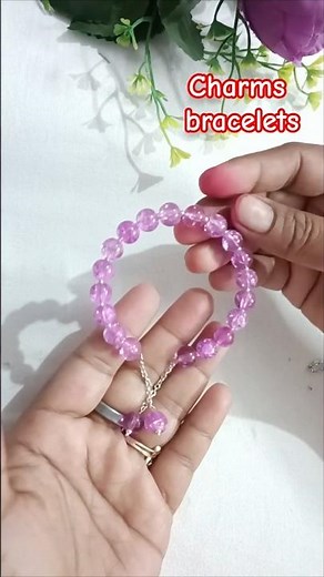 DIY Memory Wire Bracelets | Colorful Beaded Bracelets | Easy Handmade Jewellery 💖#bracelets #DIY