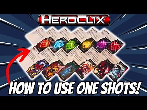 Heroclix How To Use One Shots