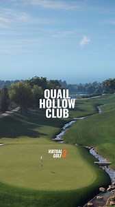 Quail Hollow Club is now live in VG3 — just in time for the PGA Championship. Strategic and stunning, with oodles of Southern charm. Play today! 🟧 Find a Trackman simulator near you — link in bio. | Trackman