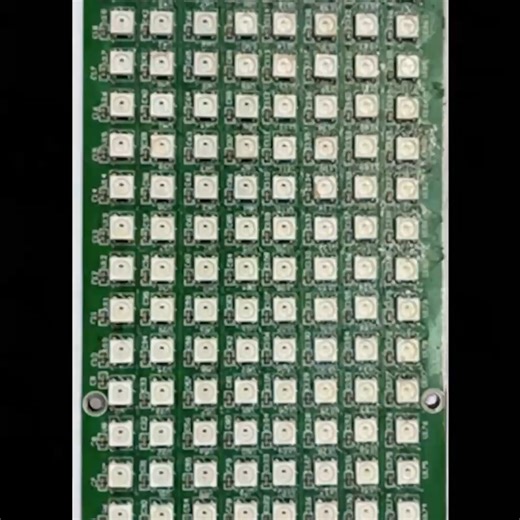 thatechie on Instagram: "Your desk just got louder (visually) 🔊✨ LX 24 Matrix is a portable ESP32-S3 powered RGB LED display that shows scrolling text, alerts, animations, and real-time music-reactive visuals — all controlled wirelessly via Wi-Fi & Bluetooth. From chill vibes to alert mode ⚡ This tiny matrix does it all. #lx24matrix #rgbledmatrix #musicreactivelights #esp32s3 #desksetup #techaesthetic #SmartDisplay #iotdevices #diyelectronics #kickstarterfinds #makerslife #creativetech"