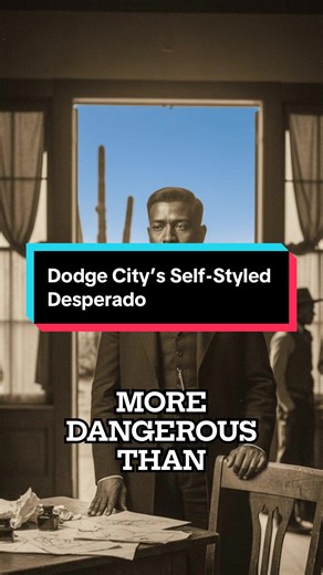 Dodge City’s Self-Styled Desperado Black cowboy history Cowboy Culture Frontier History Black history Western history Ben Hodges Black Cowboys Dodge City History Wild West Outlaws Cowboy Legends #wildwest #southernhistory #country #outlaw #blackcowboy
