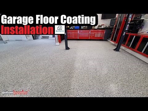 Garage Floor Coating Professional Application Polyurea (Kal's Epoxy) | AnthonyJ350