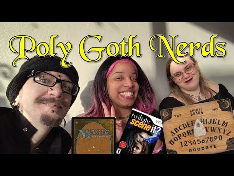 GOTH POLYCULE NERDS Retro Game Shopping