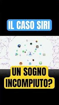 Siri: il sogno incompiuto di Apple e la sfida dell’AI #siri #apple #ai