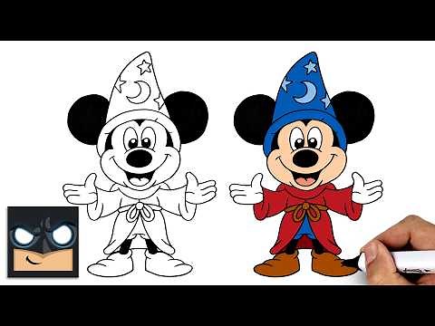 How to Draw Mickey Mouse | Fantasia