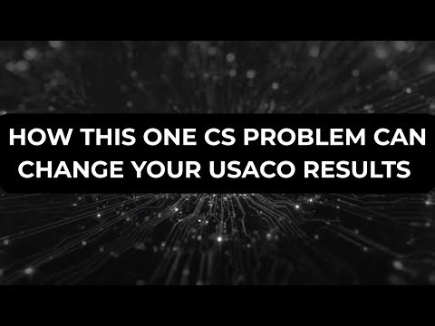 THIS is the One Video you will need for USACO