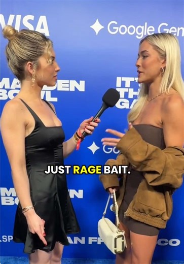 Livvy Dunne's Bills Covered at the Superbowl Event