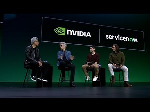 ServiceNow Knowledge 2025 keynote | Bill McDermott Jensen Huang and Acquired Podcast