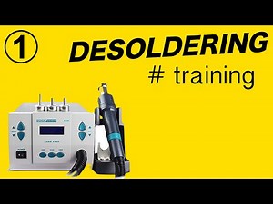 How to Desolder SMD Components ✅ using the Air Station