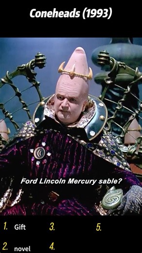 Coneheads (1993) | Beldar Presents Earthly “Gifts” to the High Master