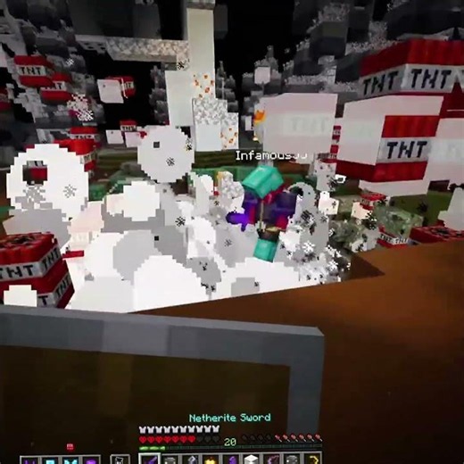 Wemmbu kills Infamous JJ. #minecraft #gaming