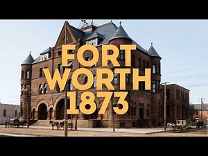 Fort Worth 150 Years Ago: Rare AI Enhanced Footage