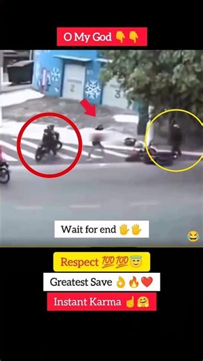 Respect Hero 💯😂😇 Greatest Save 👌🥰🤗 #viral #viralvideo #viralshorts #shorts #video #short