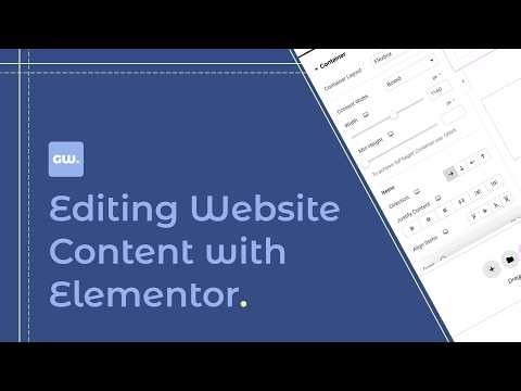 Elementor Website Content Editor Tutorial for Beginners!