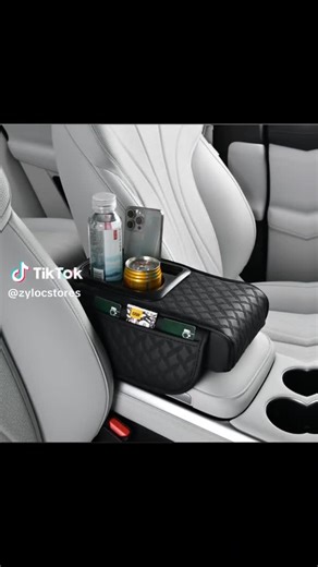 Zyloc Car Accessories Store | Car Armrest Cushion,5-in-1 Center Console Cover With 2 Storage Bags Cup Holder, Tissue Box Slot, Phone Slot DM, call or WhatsApp... | Instagram