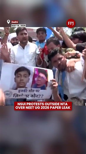Delhi: NSUI Demands Ban On NTA After NEET 2026 Leak Row