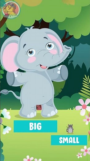 Big and Small Song | Nursery Rhymes for Babies