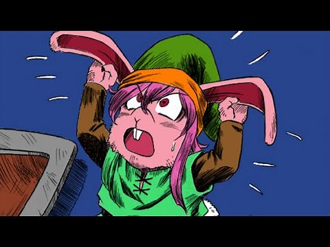 The Legend of Zelda: A Link To The Past - Silly Pink Rabbit [Restored]