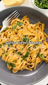 EASY LAZY MEALS EP. 35 - GARLIC BUTTER NOODLES Comment “recipe” and I’ll send you a link to the full, printable recipe (make sure you are following me or the settings might block the message!) The holidays are coming up but this meal is perfect when you want something quick, easy and so flavorful during this busy time. It only takes 15 minutes to make and you can customize it with your favorite protein or veggies. Hope you enjoy! #easyrecipes #easyrecipe #easylazymeals #garlicbutternoodles | Her