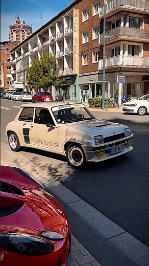 🤍 Magnifique Renault 5 Turbo 2 blanche dans le nord de la France 😍🔥