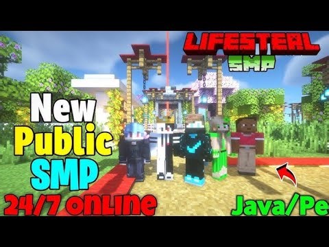 JOIN MY STREAM AND SMP FOR JAVA +PE CHECK DESCRIPTION FOR IP