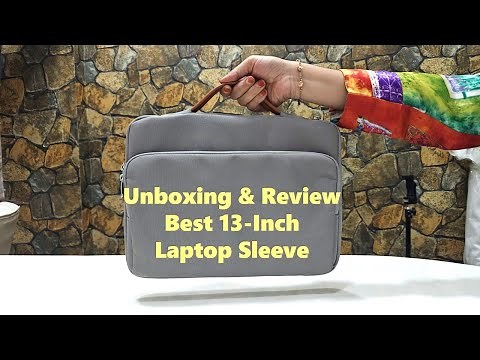 Unboxing & Review of Best 13 Inch Laptop Sleeve (MOCA MacBook Bag)