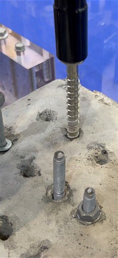 Meigesi Fastener: Concrete Bolt Goes Into Pre-Drilled Hole