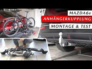 🔧 #Mazda6e Tow Bar – Installation & Test 🚗 Schuster Automobile