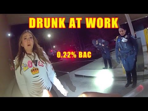 Pizza Store Employee Gets Extremely Drunk at Work and Tries to Drive Home