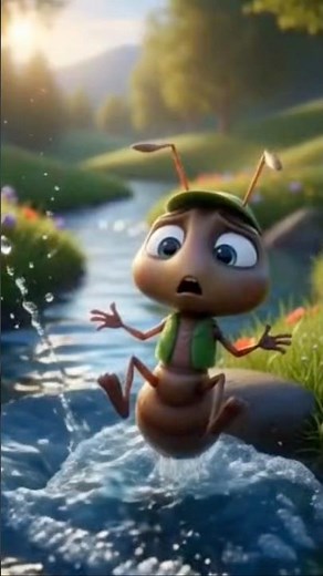“The Ant and The Dove 🐜🕊️ | Heart-Touching Moral Story for Kids | Kindness & Friendship” #shorts #yt