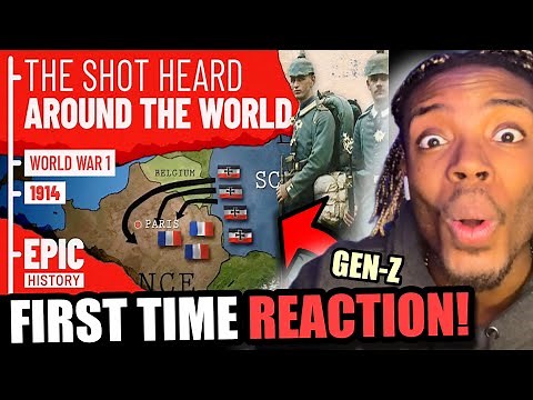 World War 1, 1914 Epic History (BRITISH REACTION!!)