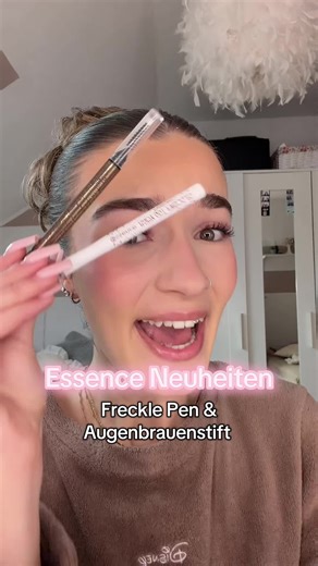 Essence Freckle Pen und Microblading Augenbrauenstift