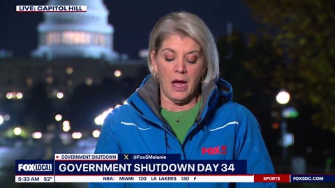 Government Shutdown 2025 Update: Day 34 with no deal as standoff nears historic record