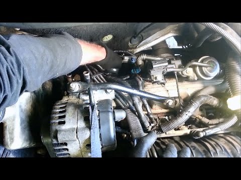 Replace back spark plugs/oxygen sensor - 2000 GM 3800 Series 2