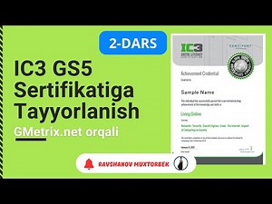 IC3 GS5 | 2-DARS: Nazariy topshiriqlarni tahlil qilish va tushuntirish