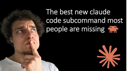 Do not miss this great new claude code command | Daniel Weikert