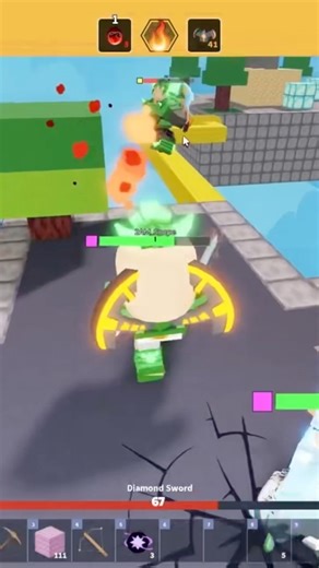 Wining in bed wars Part 1 #roblox #gaming #robloxpvp #viral #bedwars #robloxbedwars #likeandsub