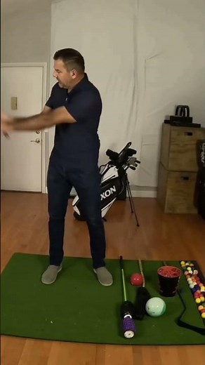 Manuel de la torre (swing the club/hands over your shoulder for correct hand path)